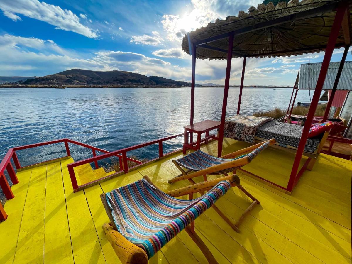 Вилла Vip Flotante Пуно Экстерьер фото