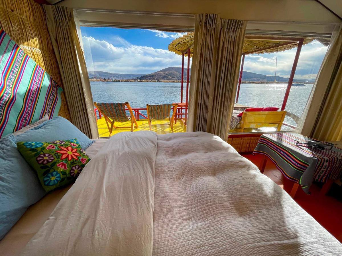 Вилла Vip Flotante Пуно Экстерьер фото